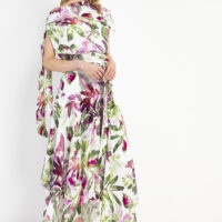 Elodie Frill Dress - Kevan Jon