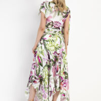 Elodie Frill Dress - Kevan Jon