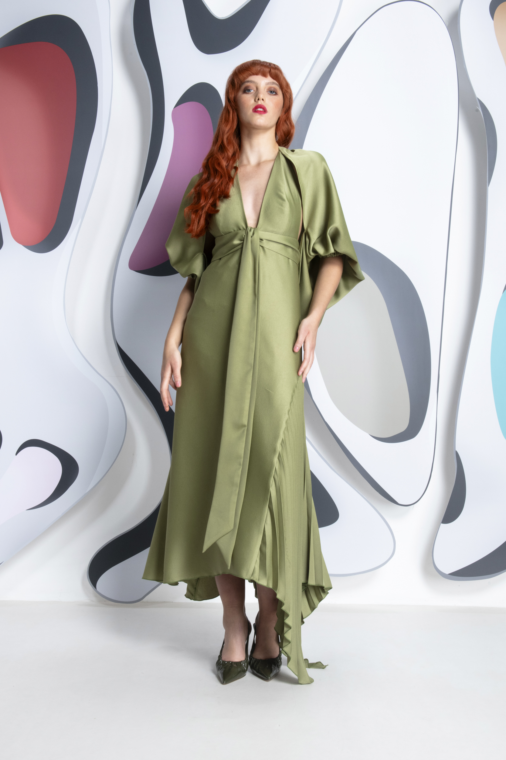 Max Midi & Butterfly Cape