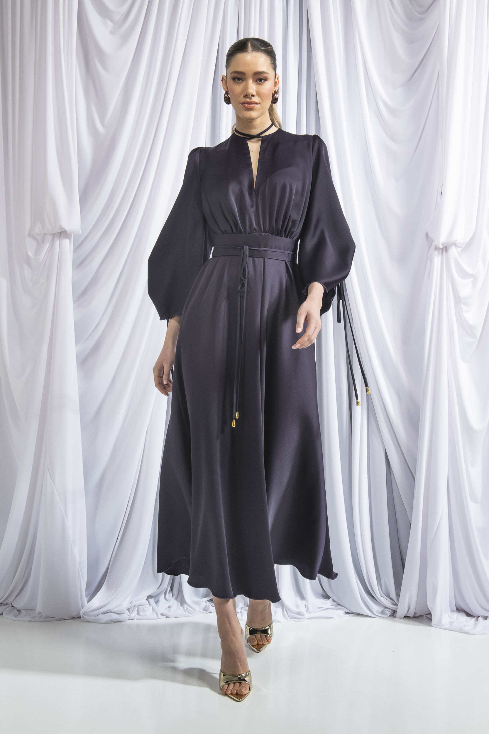 Luna Sleeve Midi