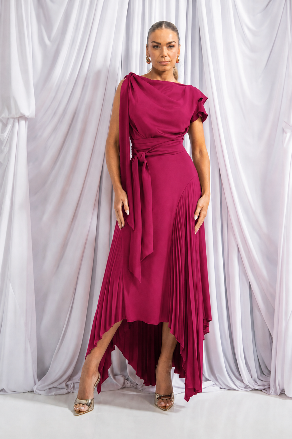Emilia Pleat Knee